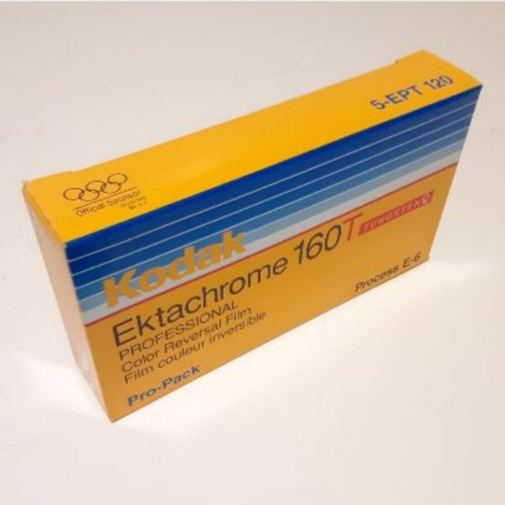 Kodak Ektachrome 160T Tungsten E6 5-EPT 120 Film EXPIRED 08/2000 Sealed Pkgs